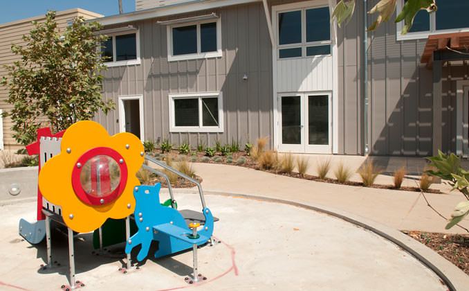 Playground in the Long Beach Ronald McDonald House