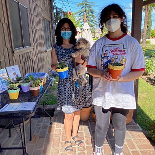 NCL Volunteers at the House