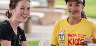 Volunteers Helping at the Walk