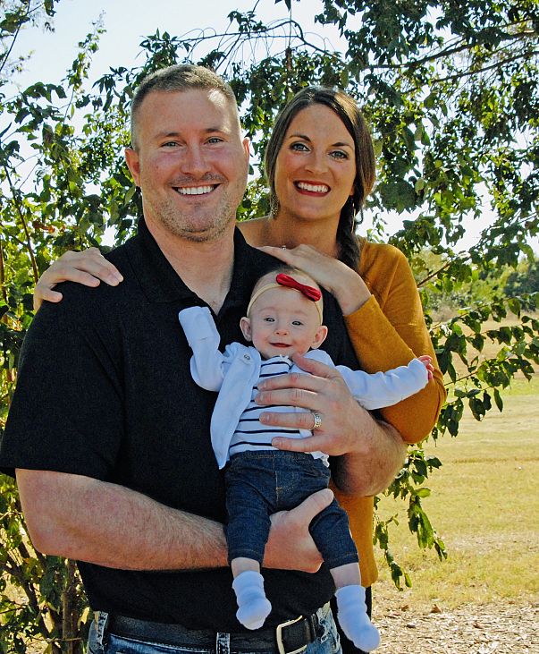 Mark, Kayla, and Hannah Hindman